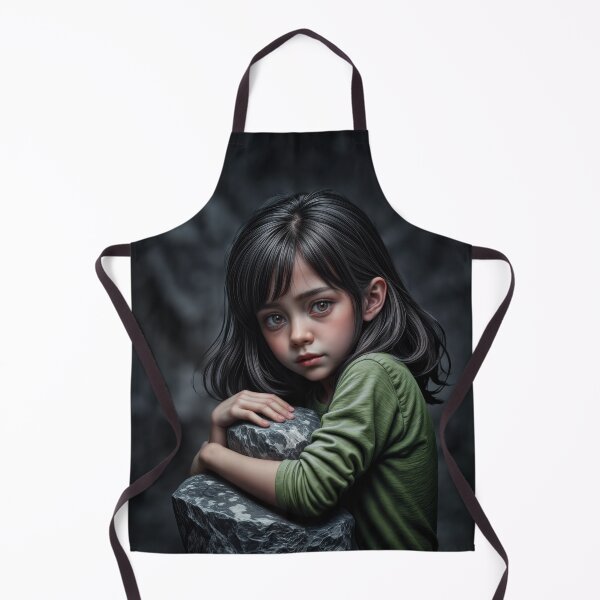 Item preview, A Kid hugs a stone designed and sold by maleksadeq.