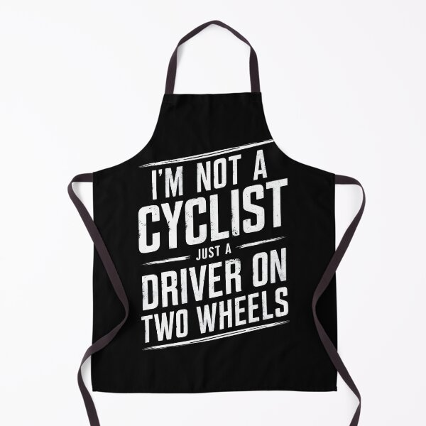Item preview, I'm Not a Cyclist Just a Driver on Two Wheels - Funny Cycling Quote designed and sold by VoyteksDesigns.