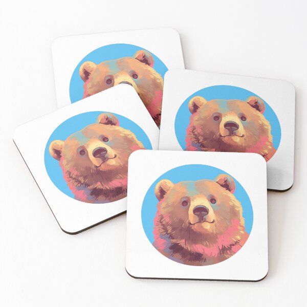 Item preview, kodiak bear // Endangered species // Animal in danger // Mammal Animal  designed and sold by SMARTKIT  DESIGNAGENCY.