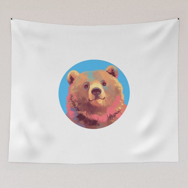 Item preview, kodiak bear // Endangered species // Animal in danger // Mammal Animal  designed and sold by SMARTKIT  DESIGNAGENCY.
