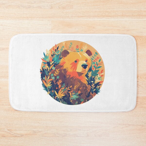 Item preview, kodiak bear // Endangered species // Animal in danger // Mammal Animal  designed and sold by SMARTKIT  DESIGNAGENCY.