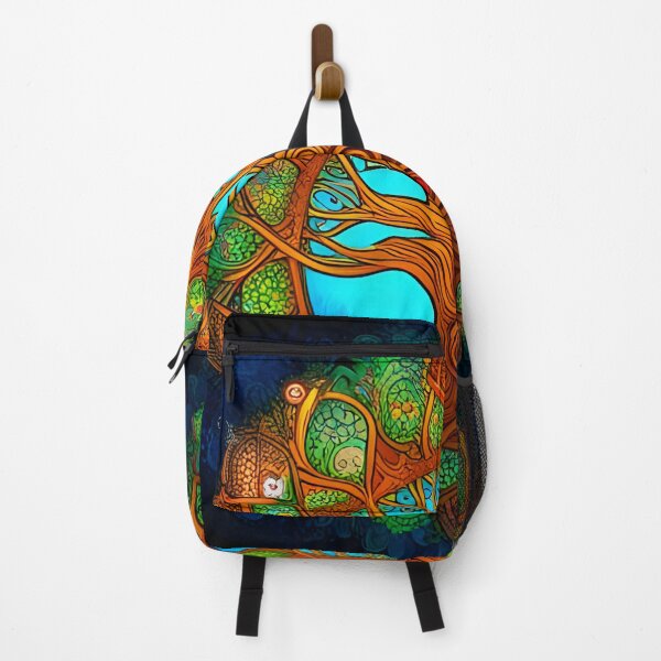 Item preview, Multicolor tree of life mandala designed and sold by MandalasShops.