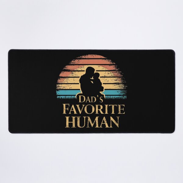 Item preview, Dad Favorite Human - Sunset Vector Art T-Shirt designed and sold by AI-volution.