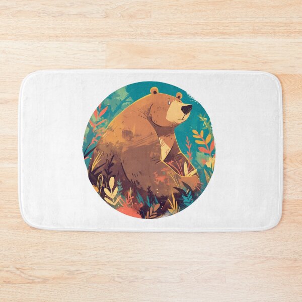 Item preview, kodiak bear // Endangered species // Animal in danger // Mammal Animal  designed and sold by SMARTKIT  DESIGNAGENCY.