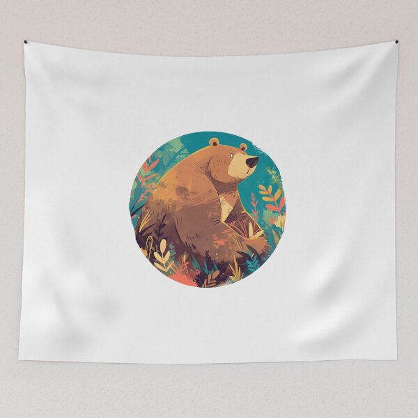 Item preview, kodiak bear // Endangered species // Animal in danger // Mammal Animal  designed and sold by SMARTKIT  DESIGNAGENCY.