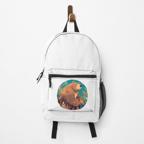 Item preview, kodiak bear // Endangered species // Animal in danger // Mammal Animal designed and sold by SMARTKIT DESIGNAGENCY.