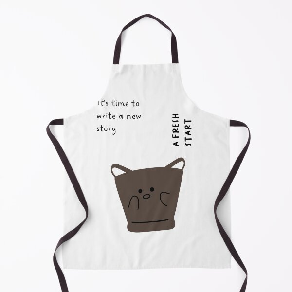Item preview, A fresh start - It's time to write a new story | Cute Bucket Illustration designed and sold by RM-Journey.