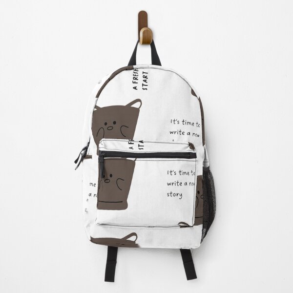 Item preview, A fresh start - It's time to write a new story | Cute Bucket Illustration designed and sold by RM-Journey.