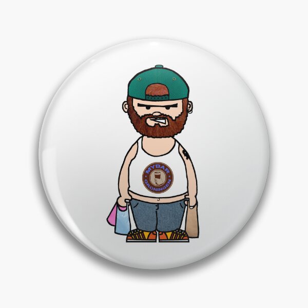 Item preview, Grumpy shopper - cartoon drawing designed and sold by purplefur.
