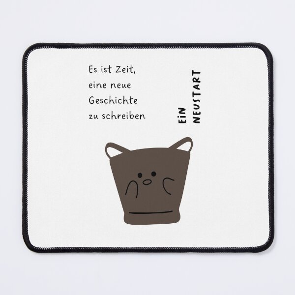 Item preview, Ein neuer Anfang - Es ist Zeit, eine neue Geschichte zu schreiben | Cute Bucket Illustration designed and sold by RM-Journey.
