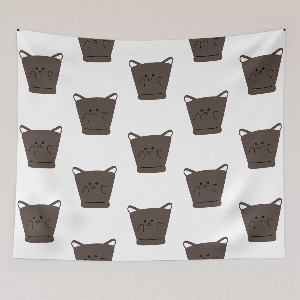 Item preview, Adorable Bucket Drawing | Minimalist Cute Art designed and sold by RM-Journey.