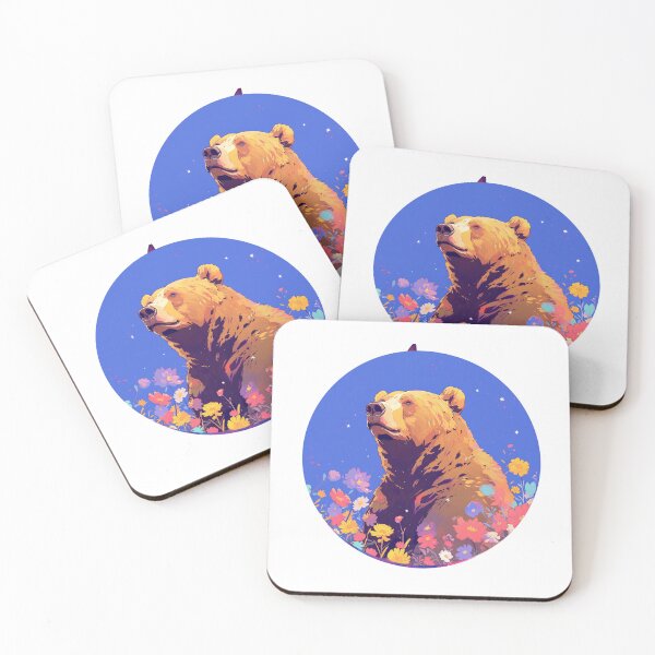 Item preview, kodiak bear // Endangered species // Animal in danger // Mammal Animal  designed and sold by SMARTKIT  DESIGNAGENCY.
