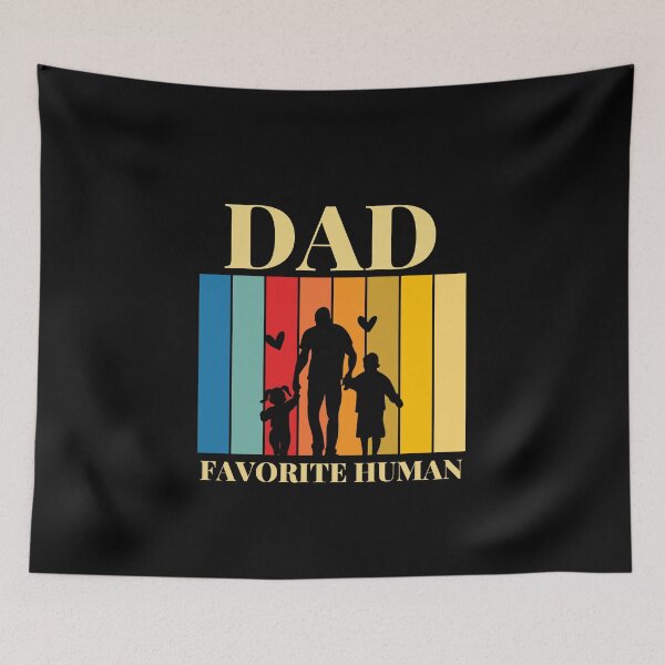 Item preview, Dad Favorite Human - Color Spectrum T-Shirt designed and sold by AI-volution.