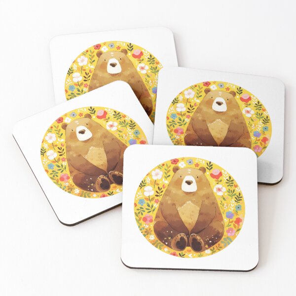 Item preview, kodiak bear // Endangered species // Animal in danger // Mammal Animal  designed and sold by SMARTKIT  DESIGNAGENCY.