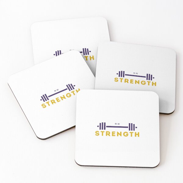 Item preview, Gym Workout Barbell - Strength Yellow designed and sold by Weknes.
