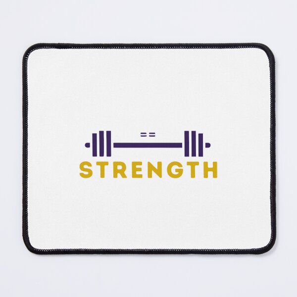 Item preview, Gym Workout Barbell - Strength Yellow designed and sold by Weknes.