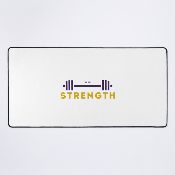Item preview, Gym Workout Barbell - Strength Yellow designed and sold by Weknes.