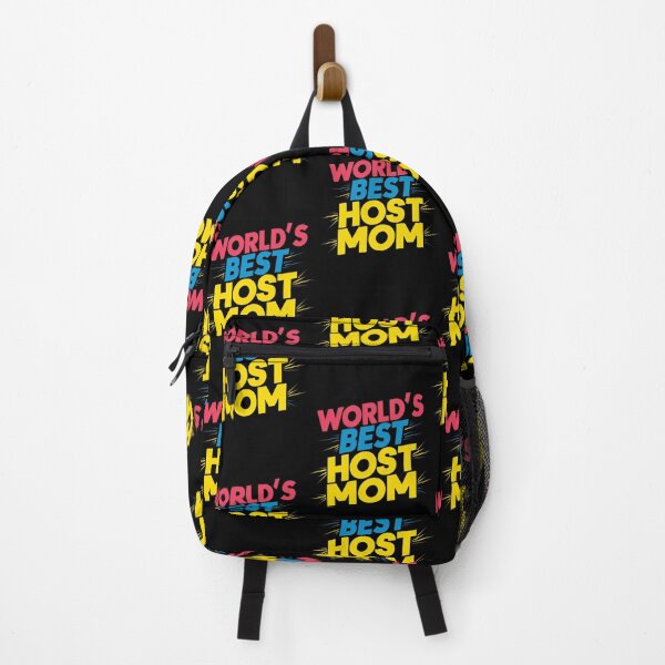 Item preview, World's Best Host Mom - Bold and Colorful Design designed and sold by VoyteksDesigns.