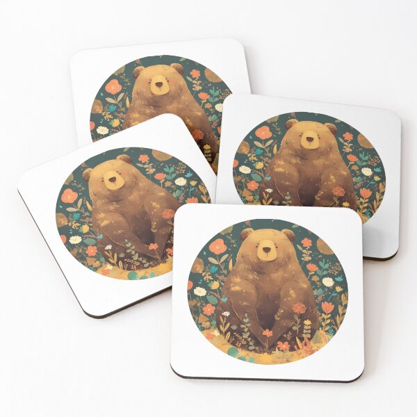 Item preview, kodiak bear // Endangered species // Animal in danger // Mammal Animal  designed and sold by SMARTKIT  DESIGNAGENCY.