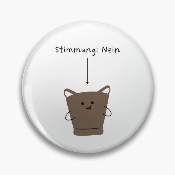 Item preview, Stimmung - Nein | Cute Bucket Illustration designed and sold by RM-Journey.