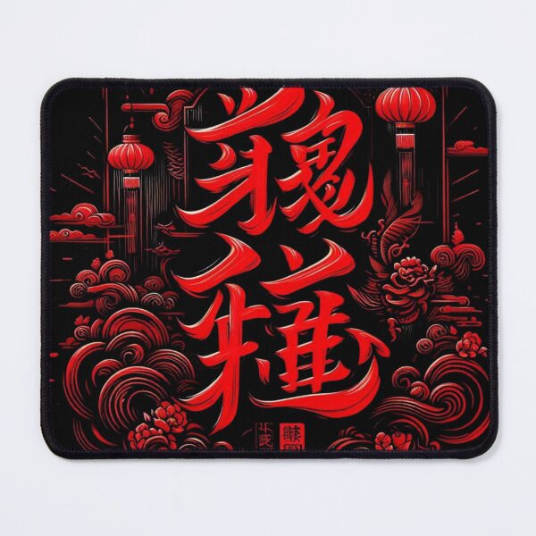Item preview, Japanese Calligraphy Rose Art: captivating blend of typography designed and sold by redask2me.