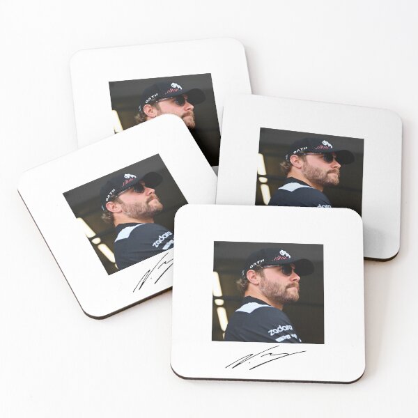 Item preview, Valtteri Bottas signature print designed and sold by cceridwenx.