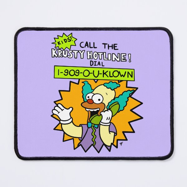 Item preview, Krusty Hotline  designed and sold by The Abysmall.