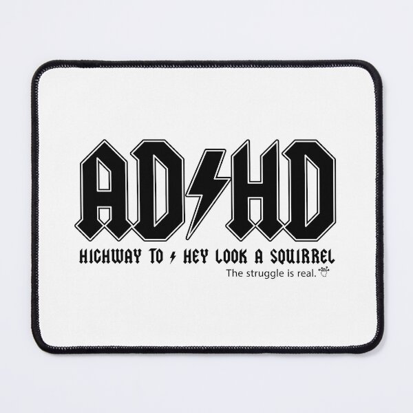 Item preview, AD-HD Rock T-shirt designed and sold by DamagedNation.