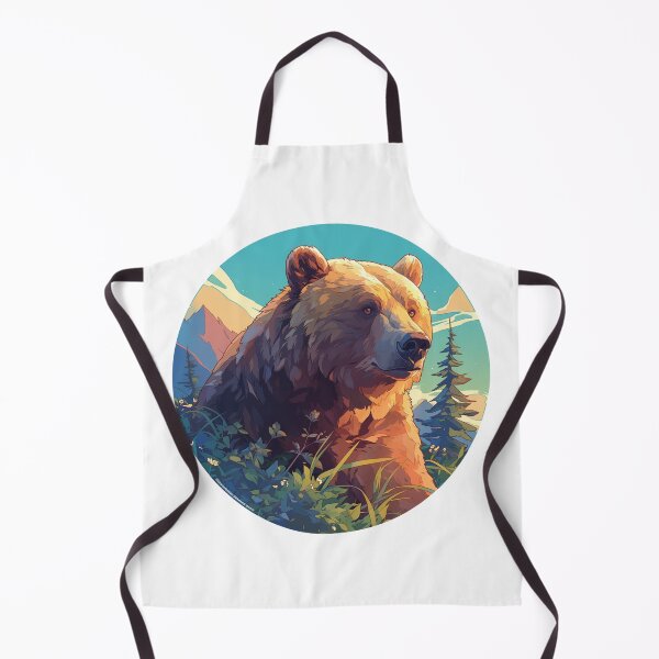 Item preview, kodiak bear // Endangered species // Animal in danger // Mammal Animal designed and sold by SMARTKIT DESIGNAGENCY.