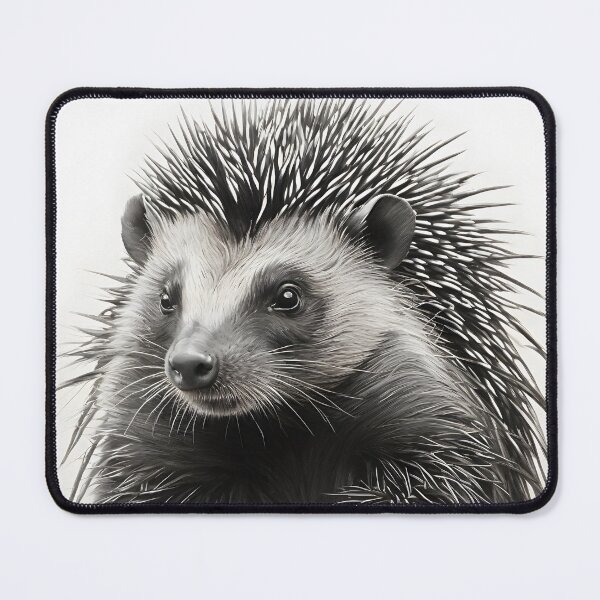 Item preview, Porcupine pencil drawing designed and sold by Pencil-Art.