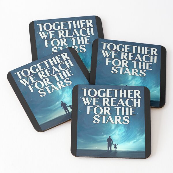 Item preview, Together We Reach for The Stars - Father's Day Appreciation designed and sold by Yogimeister.