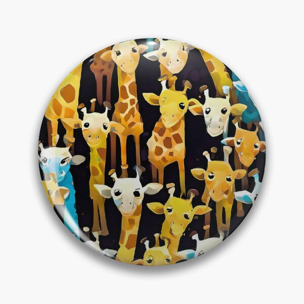 Item preview, Cute Giraffe Wallpaper designed and sold by Zenvo.