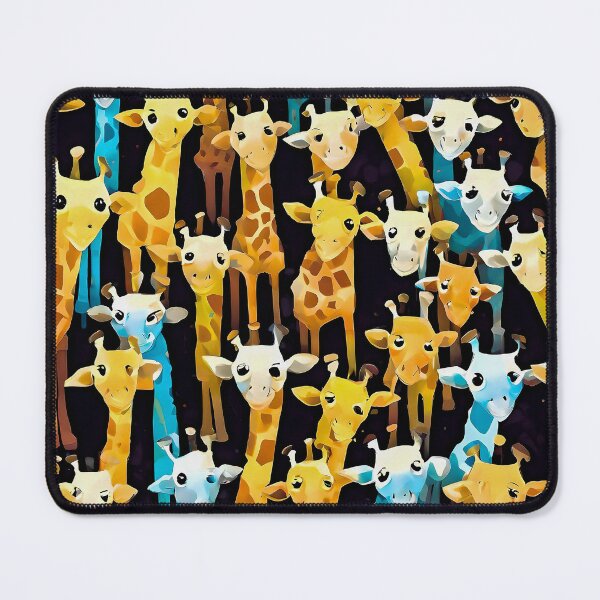 Item preview, Cute Giraffe Wallpaper designed and sold by Zenvo.
