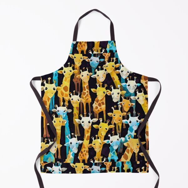 Item preview, Cute Giraffe Wallpaper designed and sold by Zenvo.