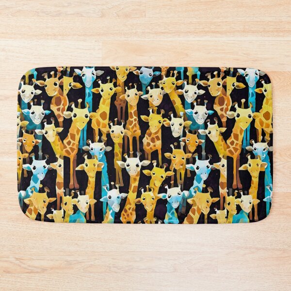Item preview, Cute Giraffe Wallpaper designed and sold by Zenvo.