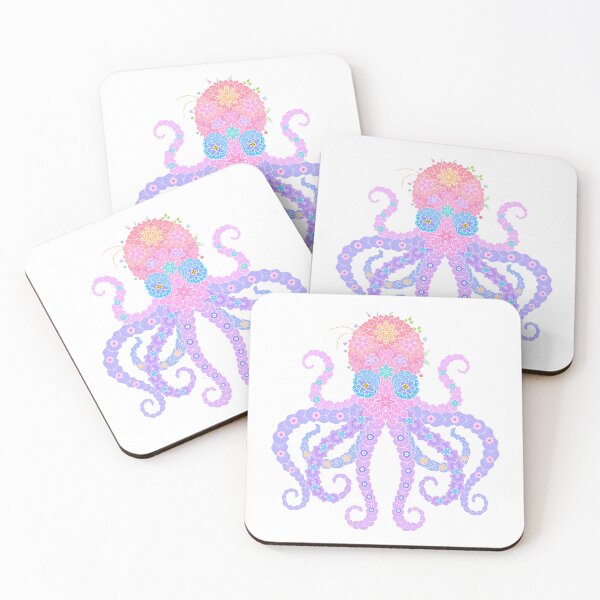 Item preview, Floral  Animal "Octopus" WeArePrettierThanFlowers designed and sold by birthflower.