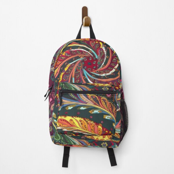 Item preview, swirling colorful feathers designed and sold by metebf.