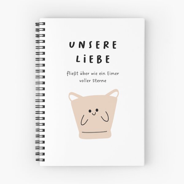 Artikelvorschau, Unsere Liebe fließt über wie ein Eimer voller Sterne | Niedliche Eimerillustration entworfen und verkauft von RM-Journey.