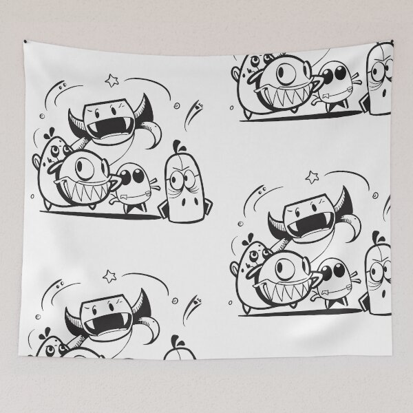 Item preview, Fantastical Fiends designed and sold by Watchara Aekcheen.