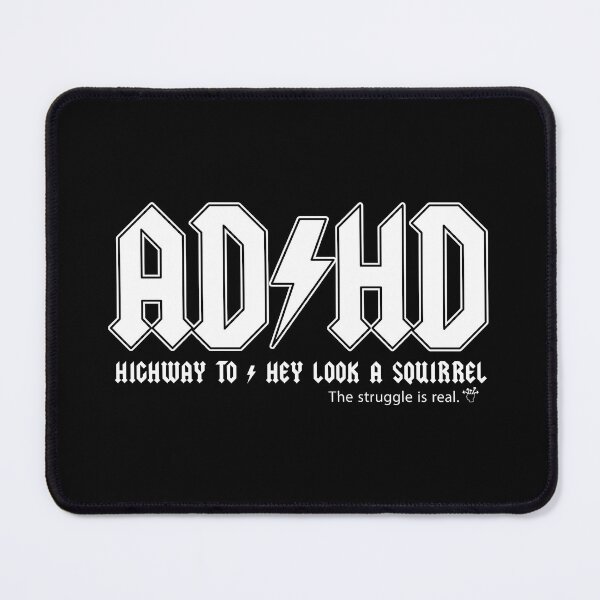 Item preview, AD-HD Rock T-shirt 2 designed and sold by DamagedNation.