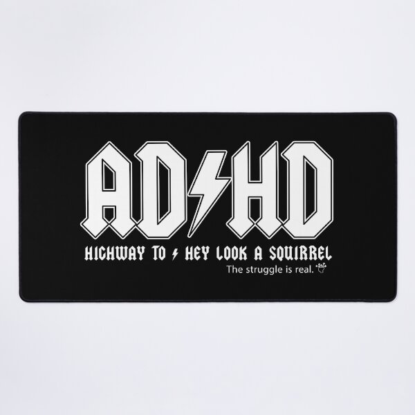Item preview, AD-HD Rock T-shirt 2 designed and sold by DamagedNation.