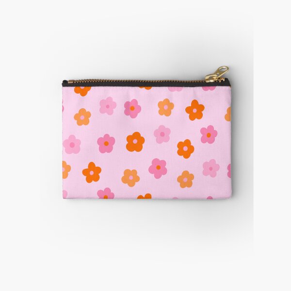 Item preview, Pink and Orange Groovy Flower Pattern designed and sold by OneThreeSix.
