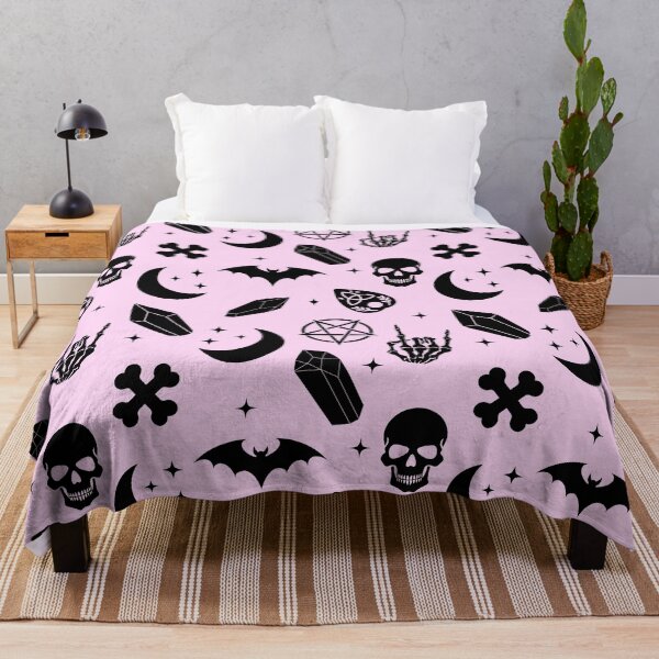 Item preview, Kawaii Pastel Goth Gothcore Pink Black Witch Aesthetic Occult designed and sold by StudioWhimsey.