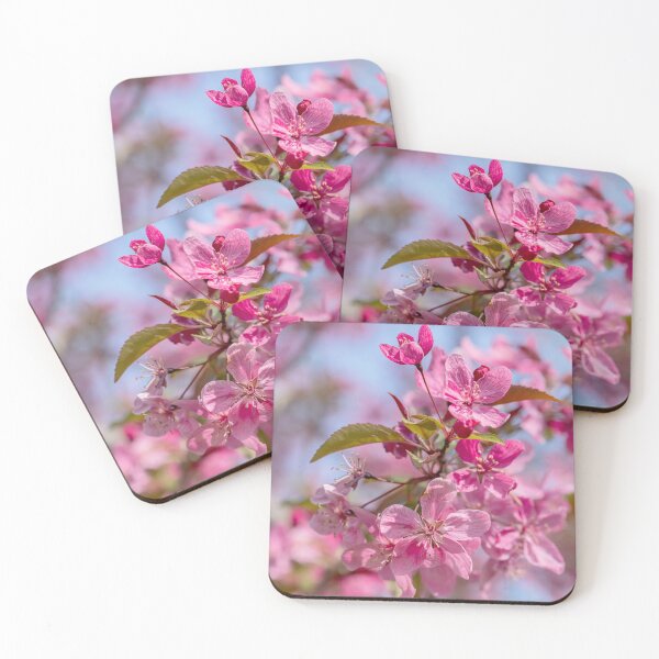 Item preview, Light pink apple blossoms closeup designed and sold by KRFNatureGifts.