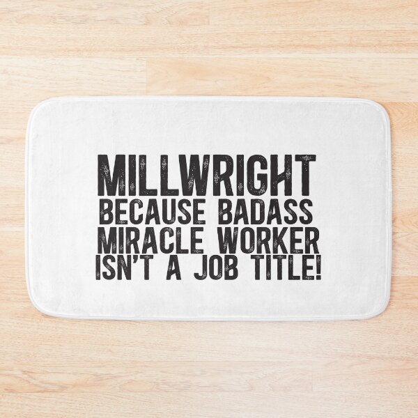 Item preview, Millwright Miracle Worker designed and sold by TeesYouWant.