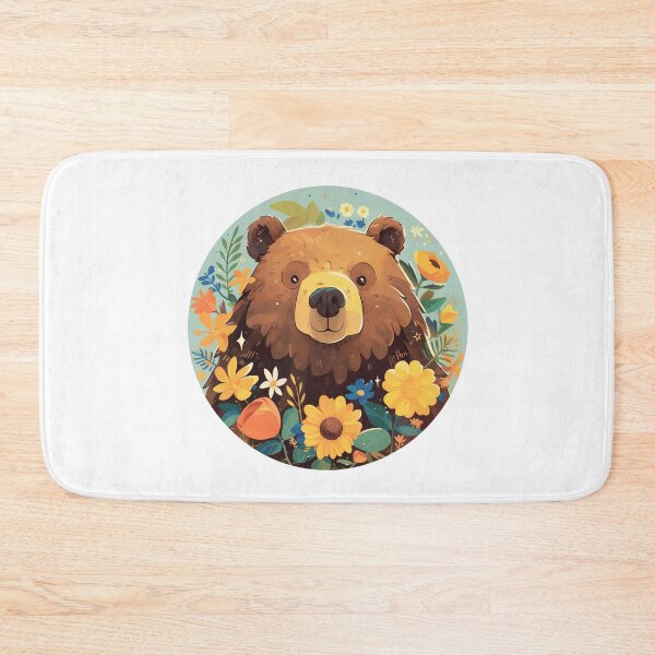 Item preview, kodiak bear // Endangered species // Animal in danger // Mammal Animal  designed and sold by SMARTKIT  DESIGNAGENCY.