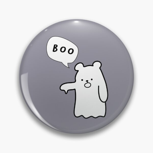 Item preview, BOO | Cute Ghost Bear Illustration designed and sold by RM-Journey.