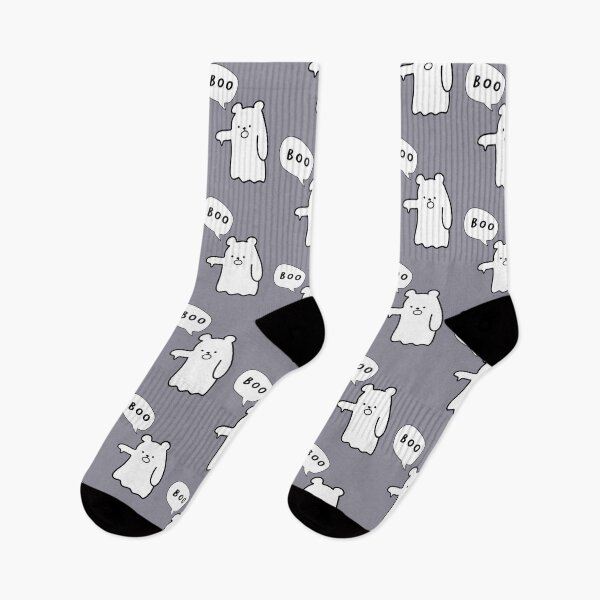 Item preview, BOO | Cute Ghost Bear Illustration designed and sold by RM-Journey.