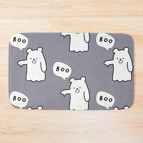 Item preview, BOO | Cute Ghost Bear Illustration designed and sold by RM-Journey.