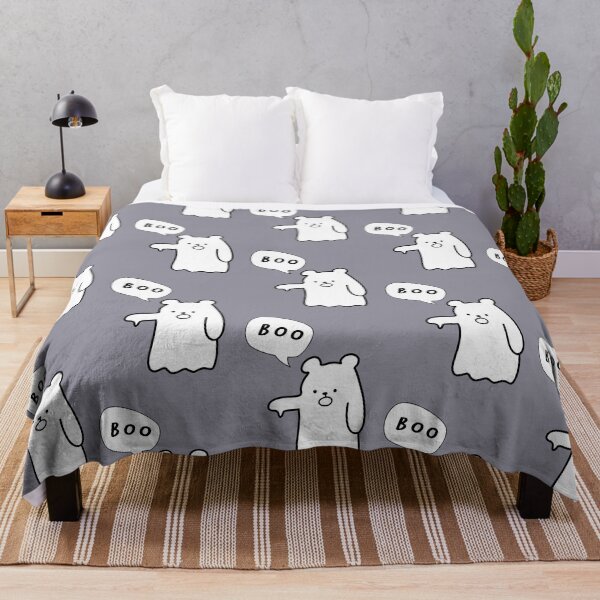 Item preview, BOO | Cute Ghost Bear Illustration designed and sold by RM-Journey.